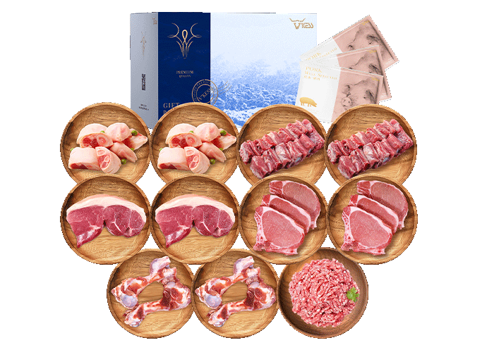 国产散养白猪猪肉组合5kg